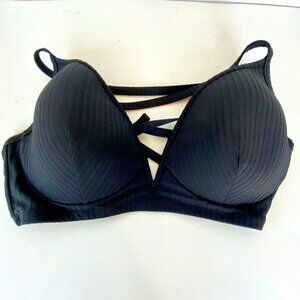 Shade And Shore Black Swimsuit Top 36DD